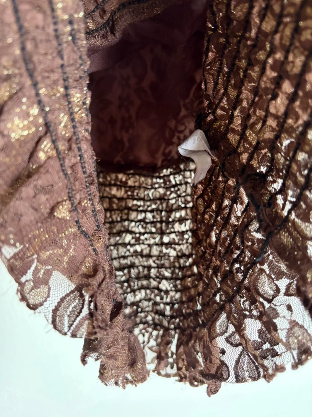 Karen Kane Smocked Tank Top - Picture 5 of 7